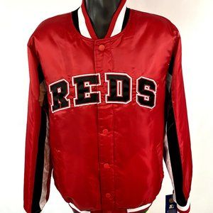 CINCINNATI REDS STARTER MLB Snap Down Jacket LARGE, XL